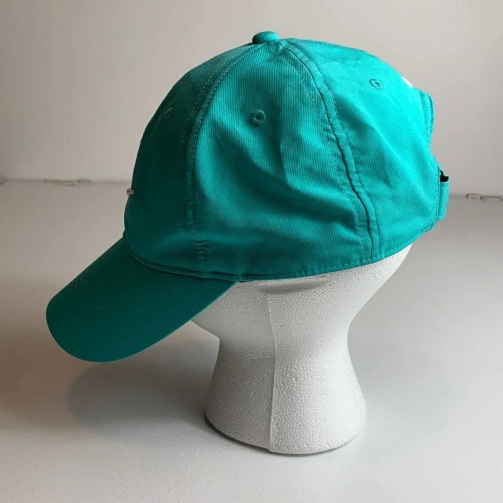 Nike Golf Teal Baseball Hat Cap Adjustable Polyester - Picture 3 of 9